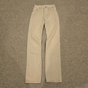 Vintage 70s Wranglers yellow tag